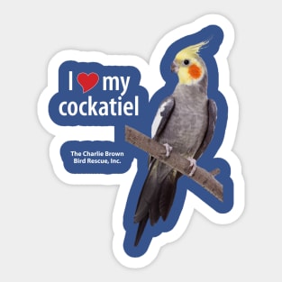 CB Cockatiel Sticker